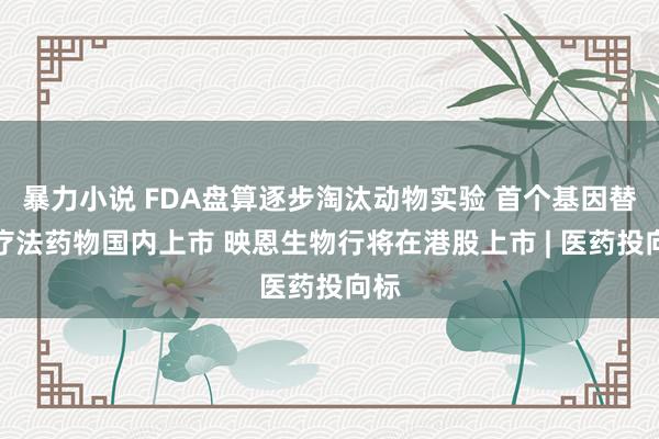 暴力小说 FDA盘算逐步淘汰动物实验 首个基因替代疗法药物国内上市 映恩生物行将在港股上市 | 医药投向标